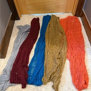 Women’s Open Knit Infinity Scarf 5 total - Multicolor